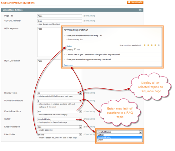 Magento Product Questions: FAQ extension