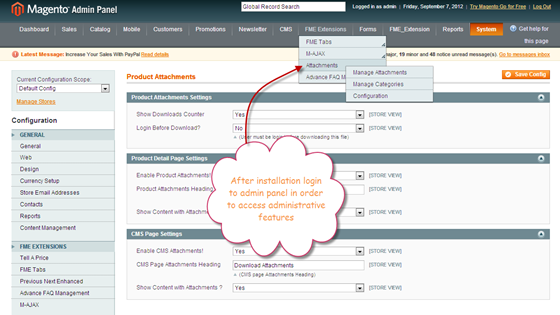 Magento Product Attachments: Attach Files In Product Page