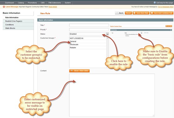 Magento Catalog Extension: Advance Permission Extension