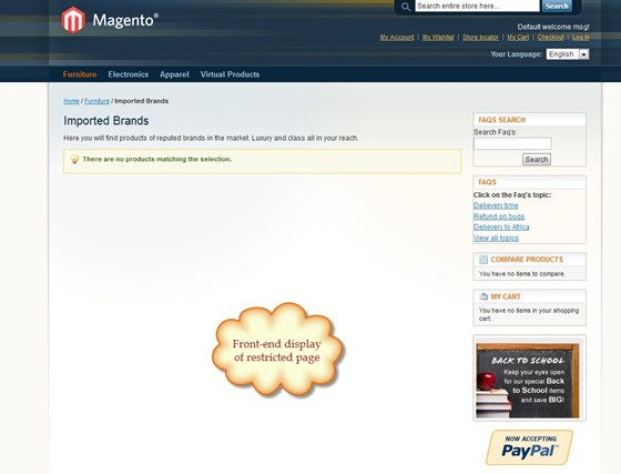 Magento Catalog Extension: Advance Permission Extension